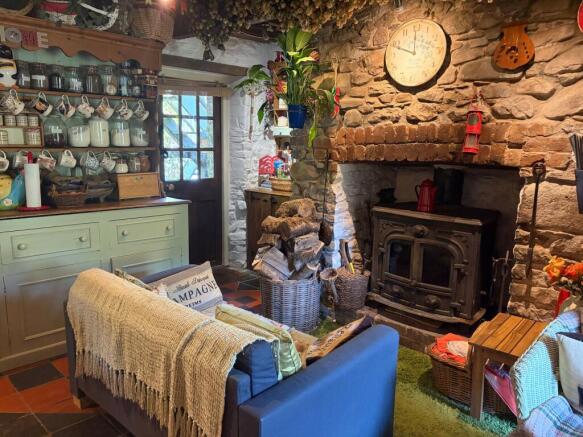 Kitchen logburner