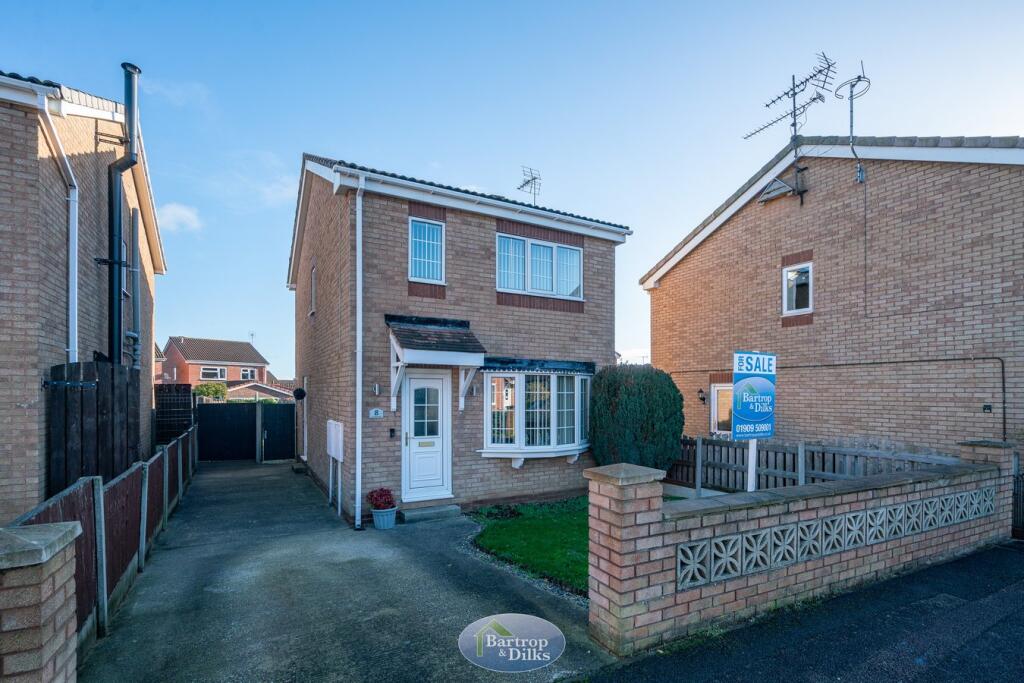 3-bed detached on Grundy Nook, Whitwell, Worksop, S80, £180,000