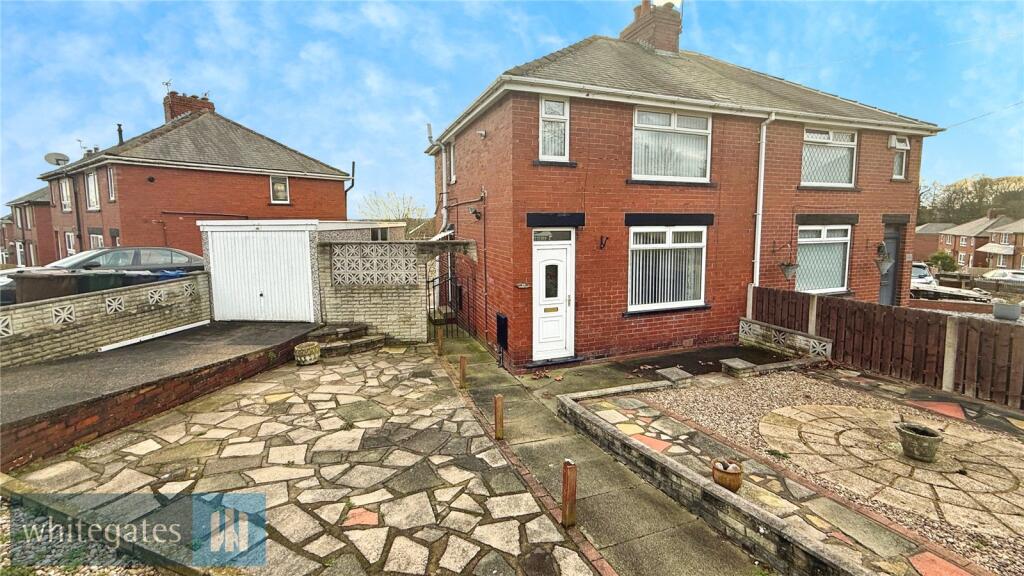 2-bed semi-detached on Cromwell Mount, Worsbrough, Barnsley, S70, £125,000