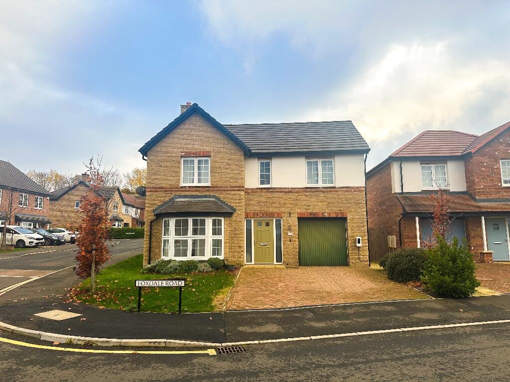 4-bed detached on Foxdale Road, Guisborough, North Yorkshire, TS14, £365,000