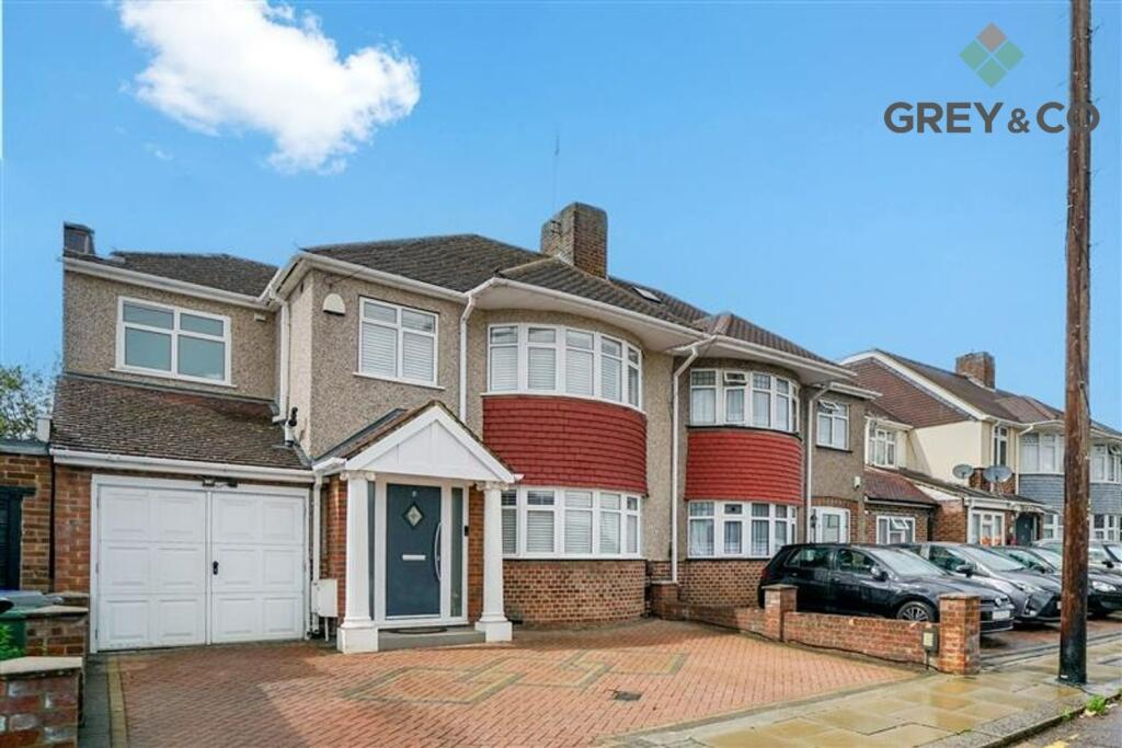 4-bed semi-detached on Dalmeny Close Wembley HA0 2EU, £825,000