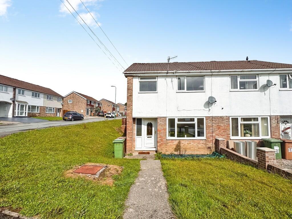 3-bed semi-detached on Penmaen Close, Cefn Hengoed, £190,000