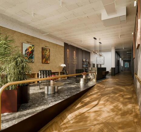 Lobby entrance *