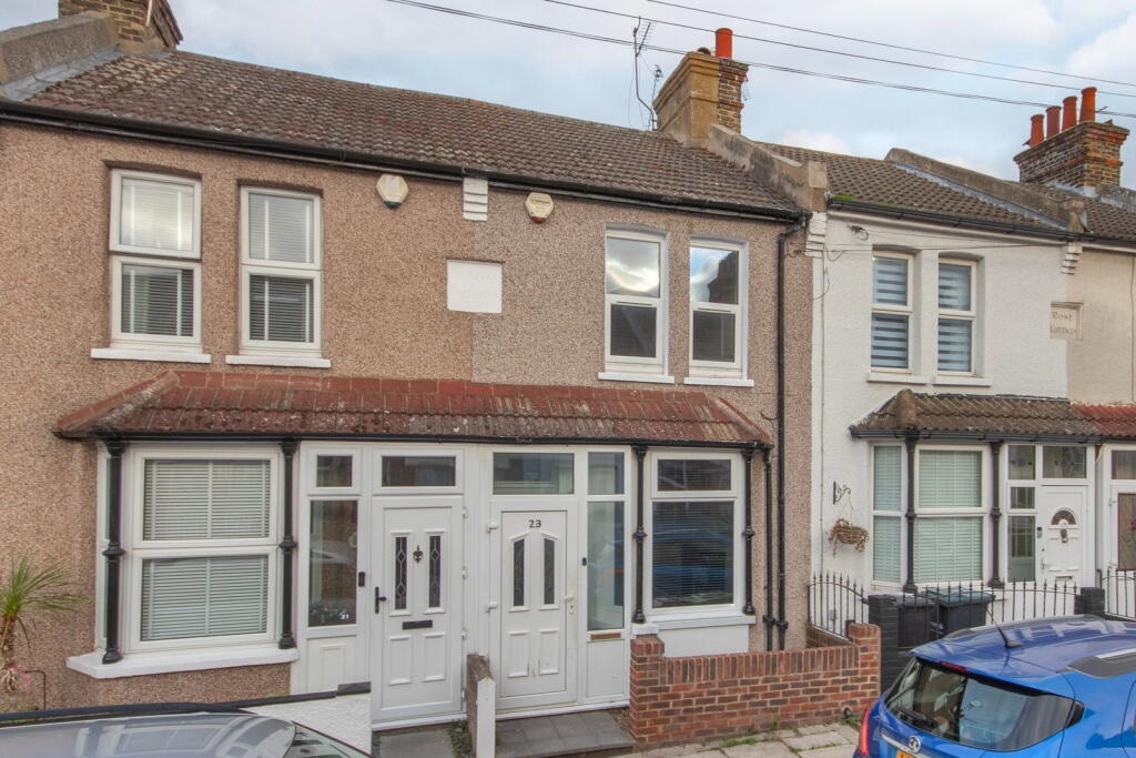 3-bed terraced on Alfred Road, Gravesend, £300,000