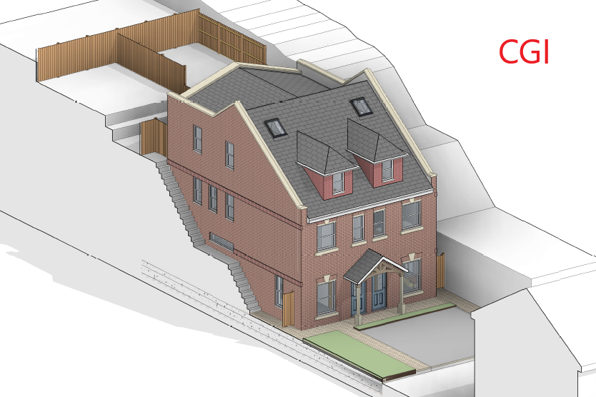 Main image of property: Land at the rear of 112 Maidstone Road, Chatham, ME4 6DQ