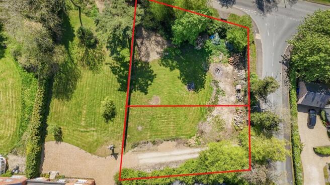 Plots 1 &amp; 2, High Street, Syresham- with overlay (