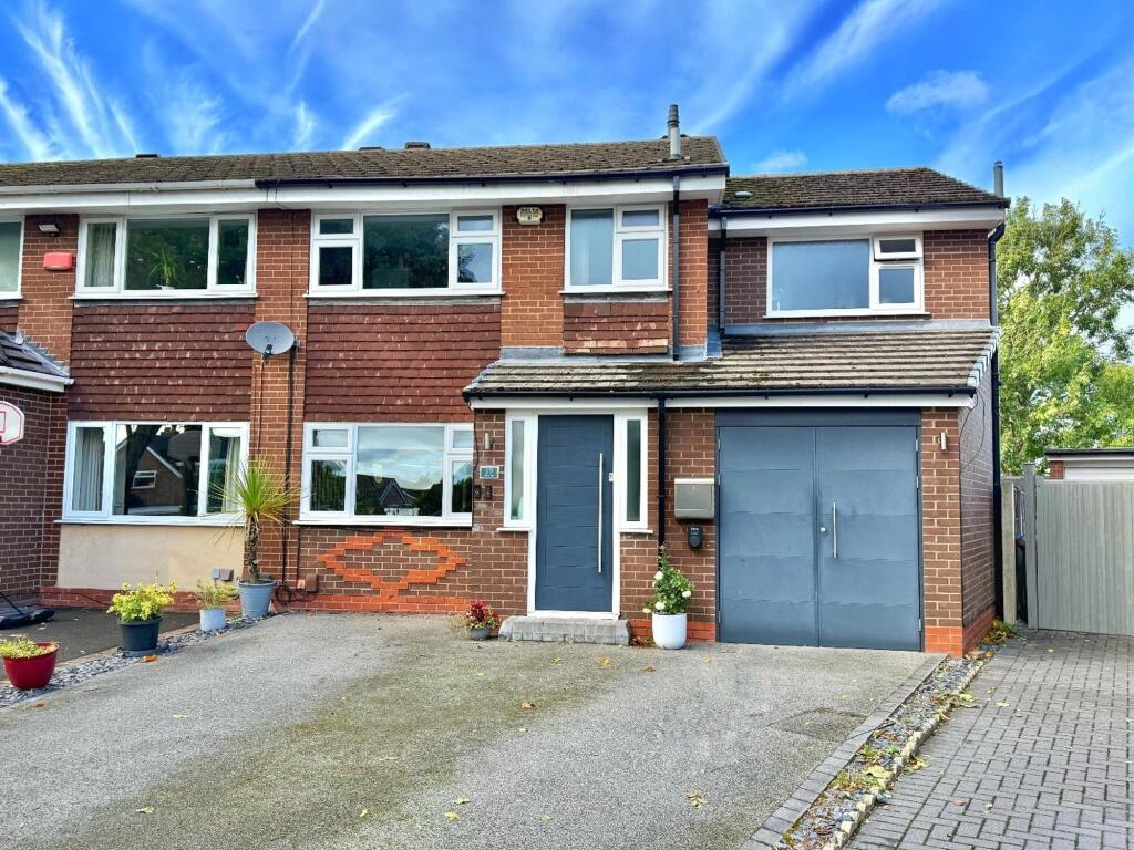 4-bed semi-detached on Westby Close, Bramhall, SK7, £550,000