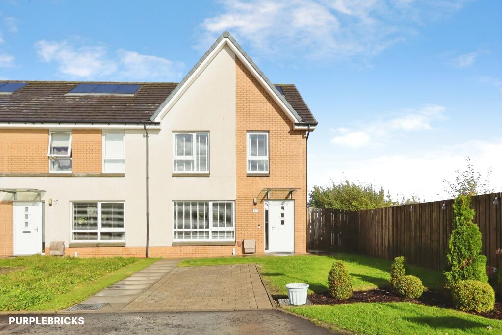 3-bed terraced on Prospecthill Quadrant, Glasgow, G42, £239,995