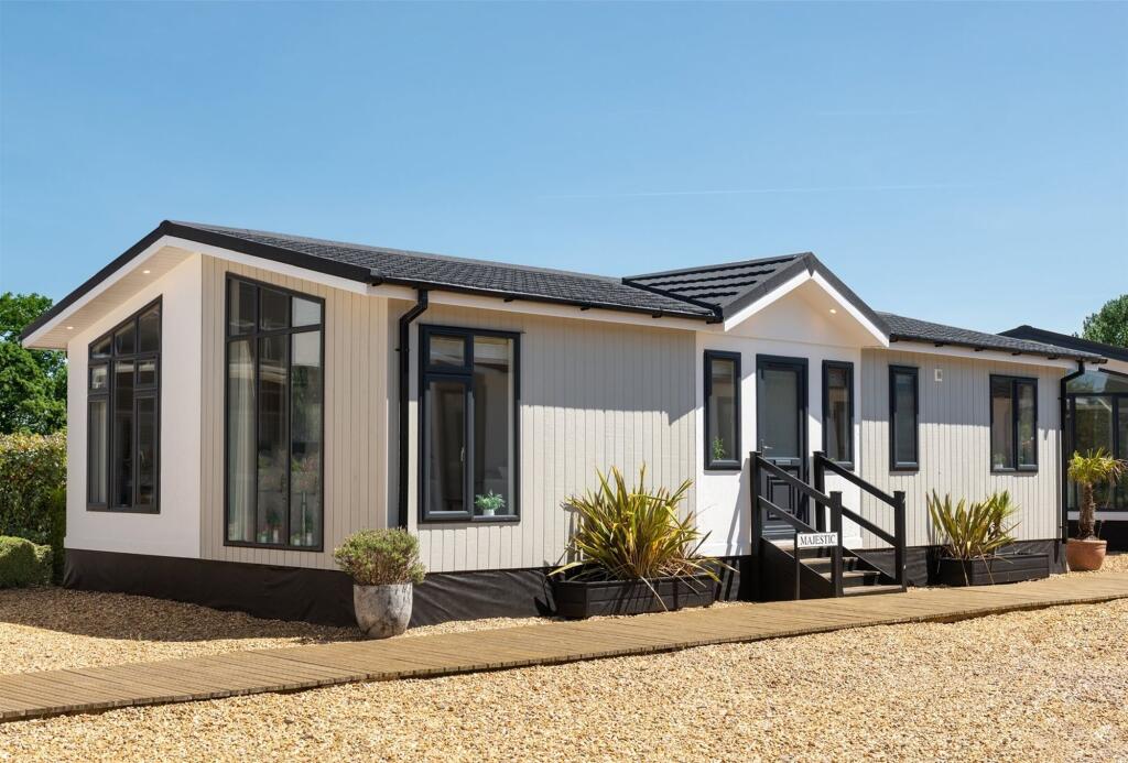 2-bed caravan on Plot Three, The Strangers Home Park, Station Road, Bradfield, CO11, £185,000