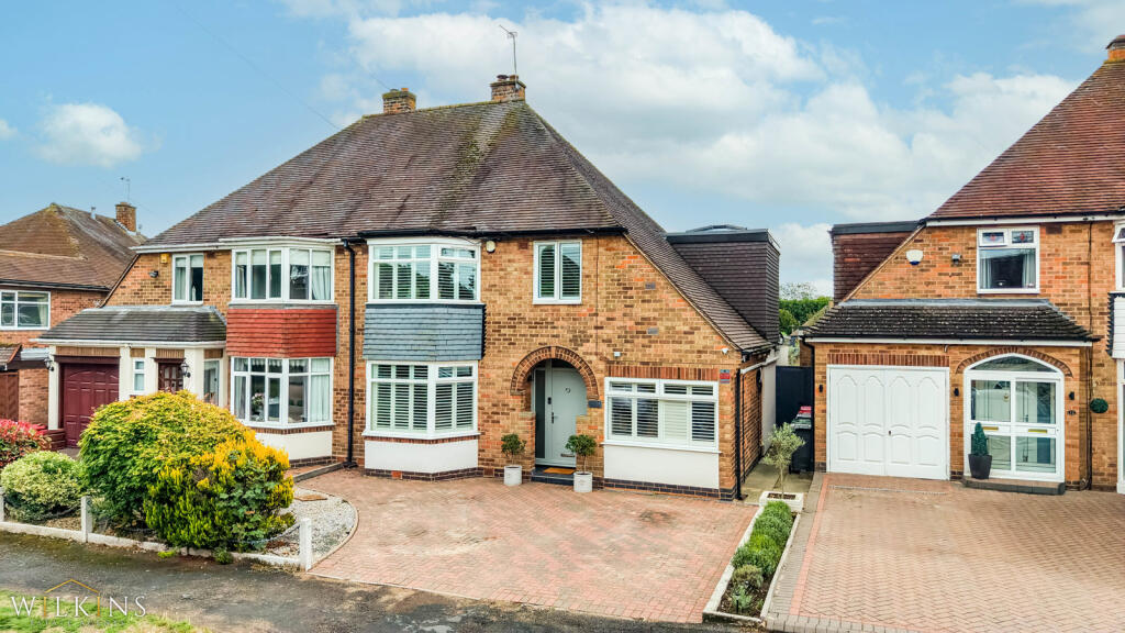 3-bed semi-detached on Old Church Road, Water Orton, Birmingham, Warwickshire, B46, £420,000