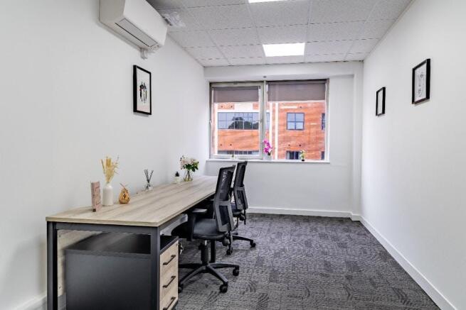 2 desk office suite