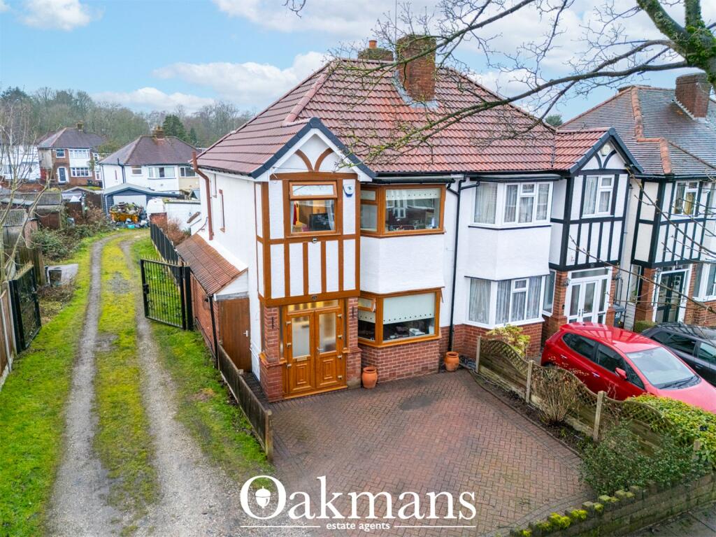 3-bed semi-detached on Strathdene Road, Birmingham, B29, £305,000