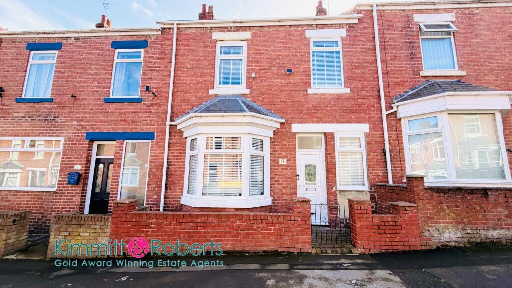 4-bed terraced on Albert Street, Seaham, Durham, SR7 7LJ, £177,000
