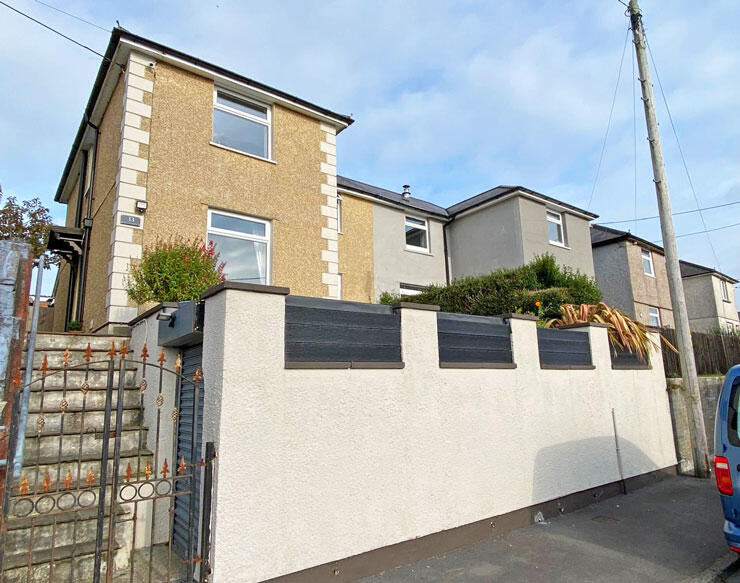 3-bed semi-detached on Maen Gilfach, Trelewis, Treharris, CF46 6BG, £220,000