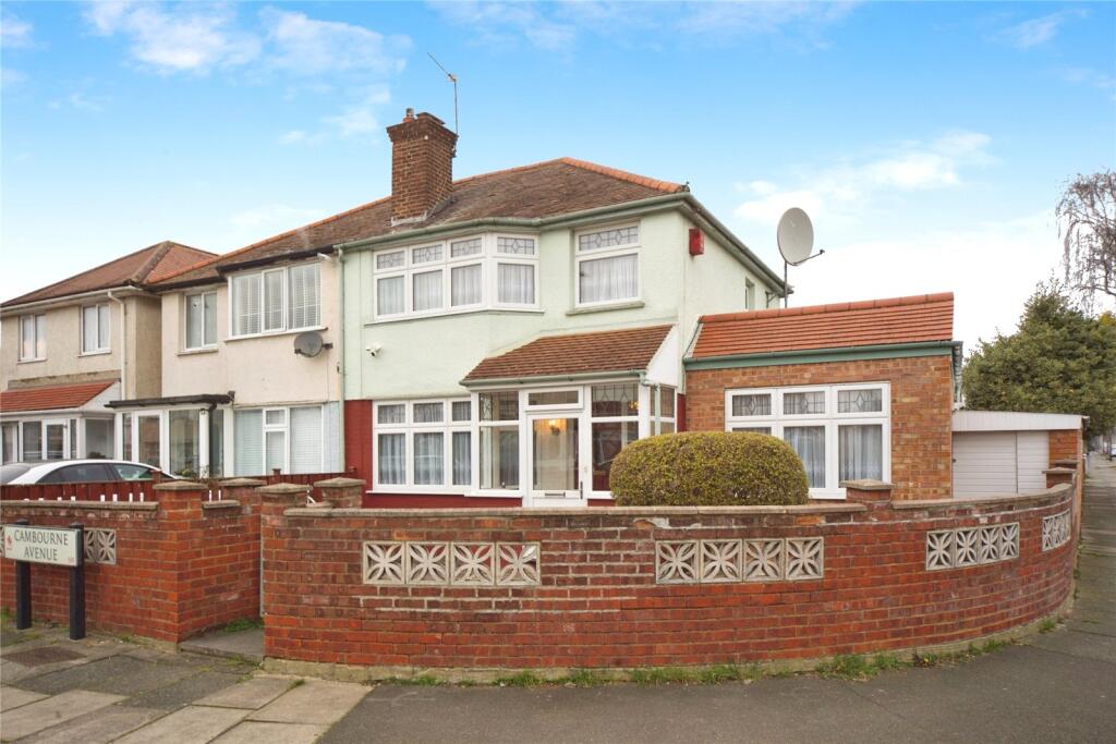 3-bed semi-detached on Cambourne Avenue, London, N9, £600,000