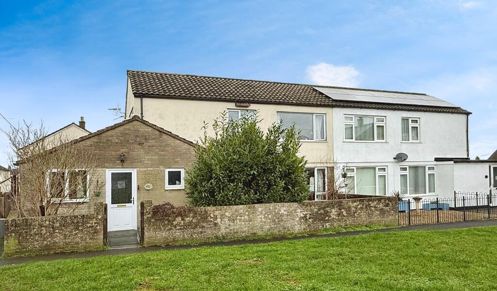 3-bed semi-detached on Glebelands, Nunney, £265,000