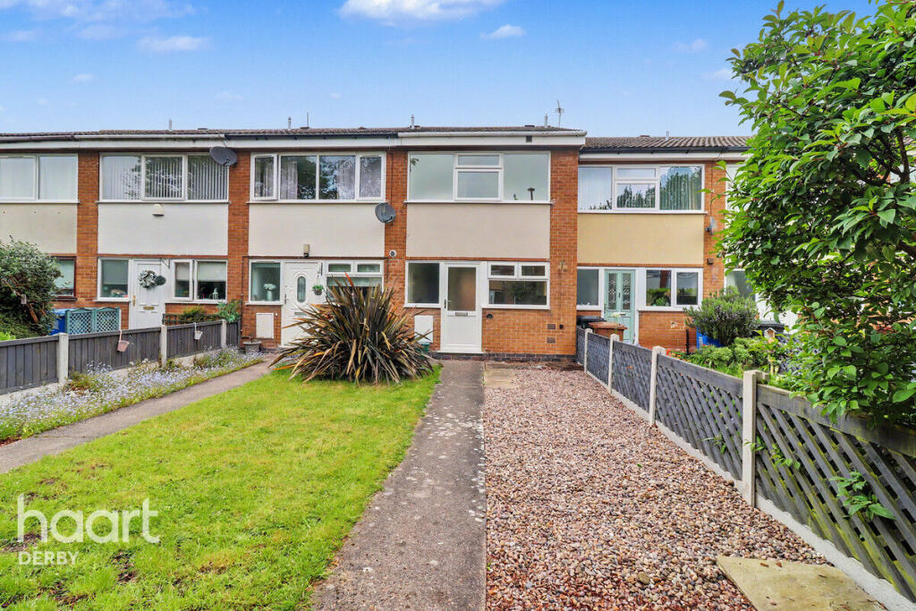 2-bed terraced on Nicola Gardens, Sunnyhill, £150,000
