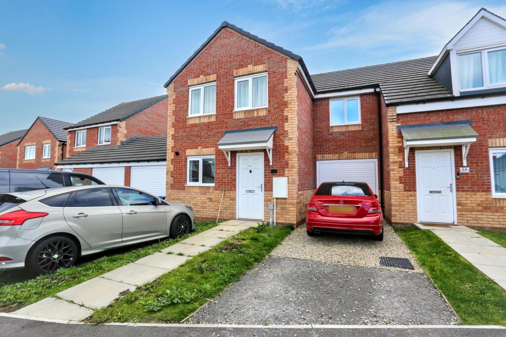 3-bed semi-detached on Queensbury Grove, Middlesbrough, TS5, £150,000