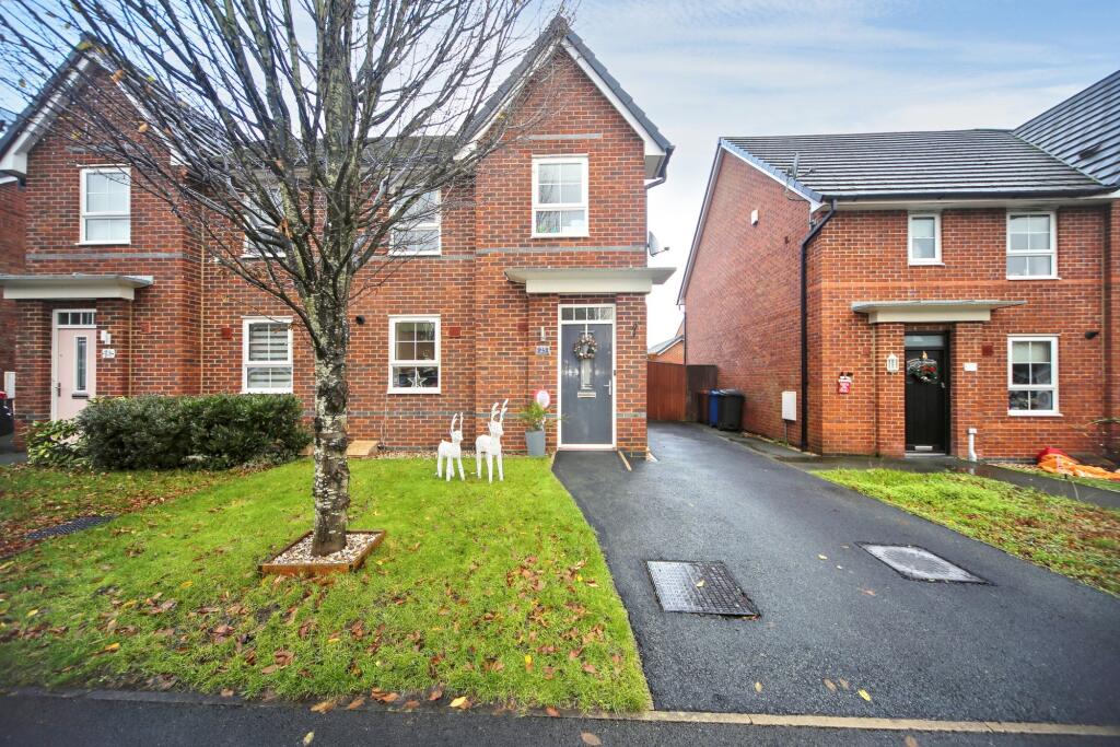 4-bed semi-detached on Findley Cook Road, Wigan, WN3, £230,000