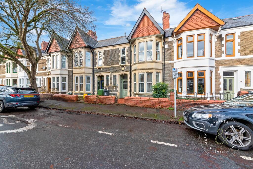3-bed terraced on Canada Road, Cardiff, £385,000