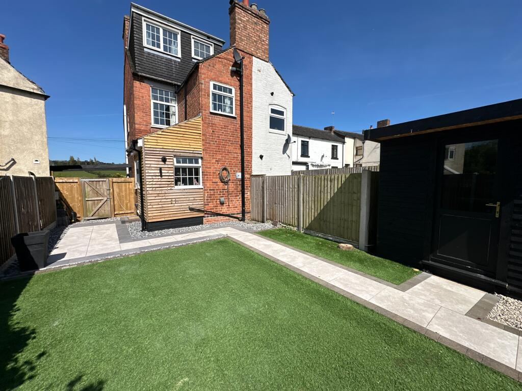 4-bed terraced on Main Street, Newhall, Swadlincote, Derbyshire, DE11, £230,000