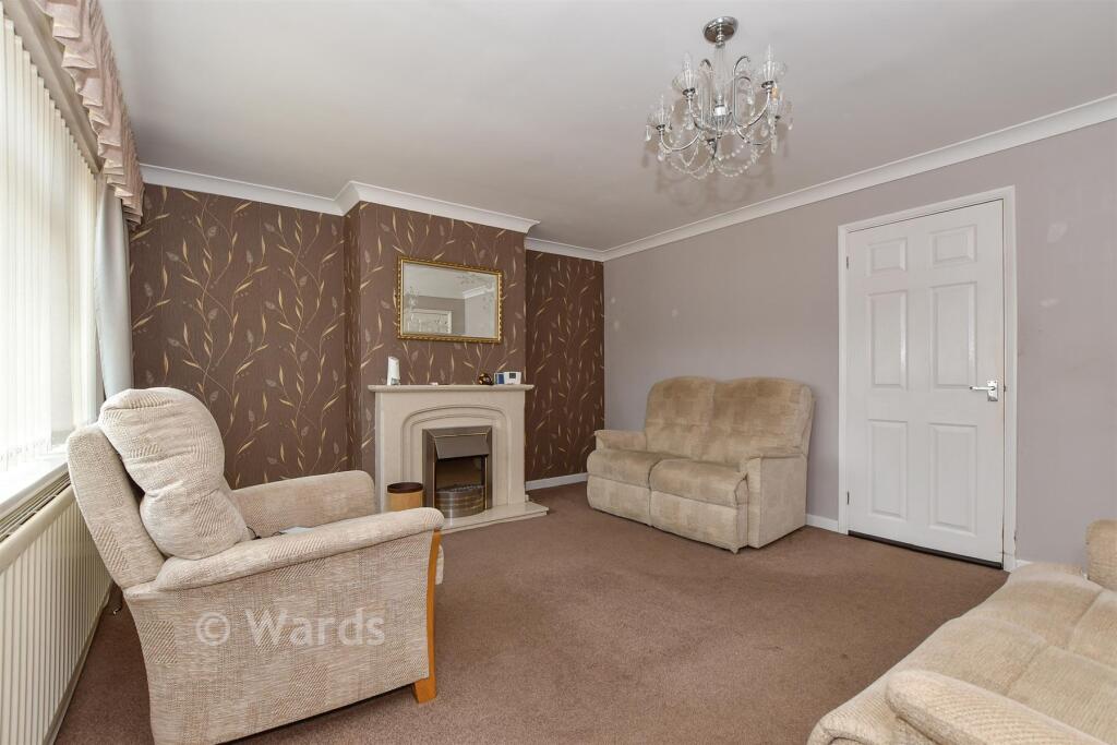 2-bed semi-detached on Barham Close, Maidstone, Kent, £215,000