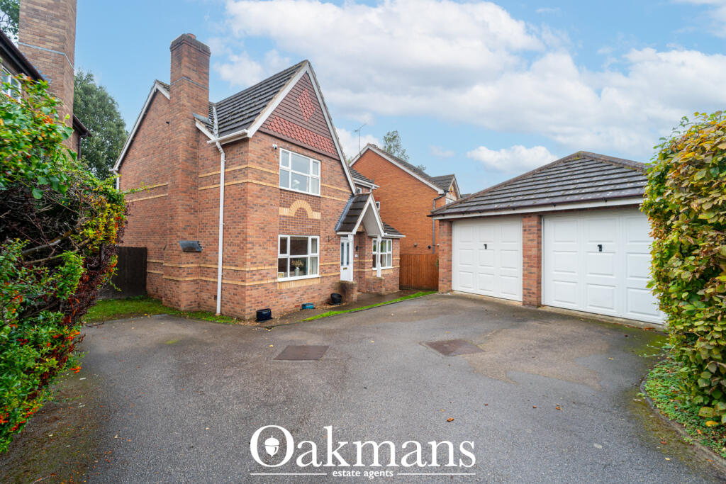 4-bed detached on Byford Way, Birmingham, B37, £500,000