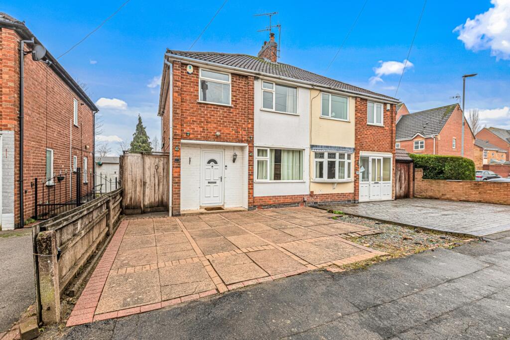 3-bed semi-detached on South Avenue, Leicester Forest East, Leicester, Leicestershire, LE3, £280,000