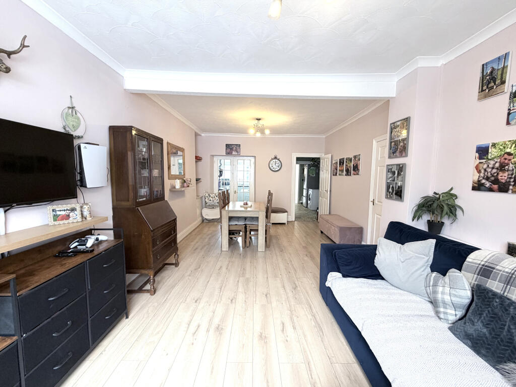 3-bed terraced on Llewelyn Street, Pontypridd, Rhondda Cynon Taf, £150,000