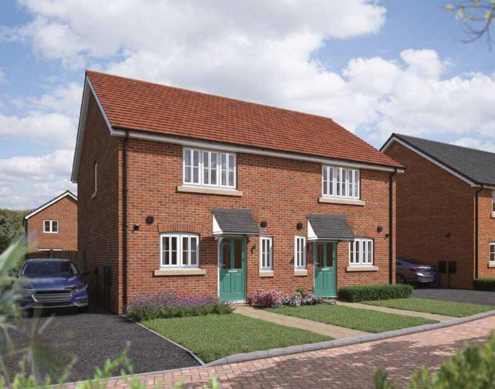 2-bed semi-detached on The Meadows, Fivefields, Bennetts Road, Keresley, Coventry, CV7, £85,500