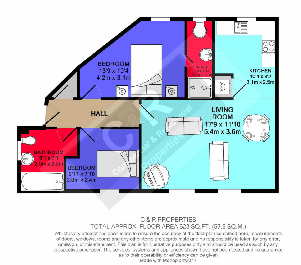 2 bedroom apartment for rent