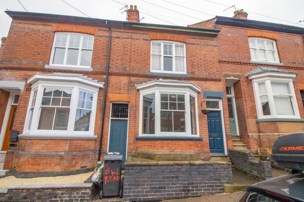3-bed terraced on Dulverton Road, Leicester, LE3, £235,000