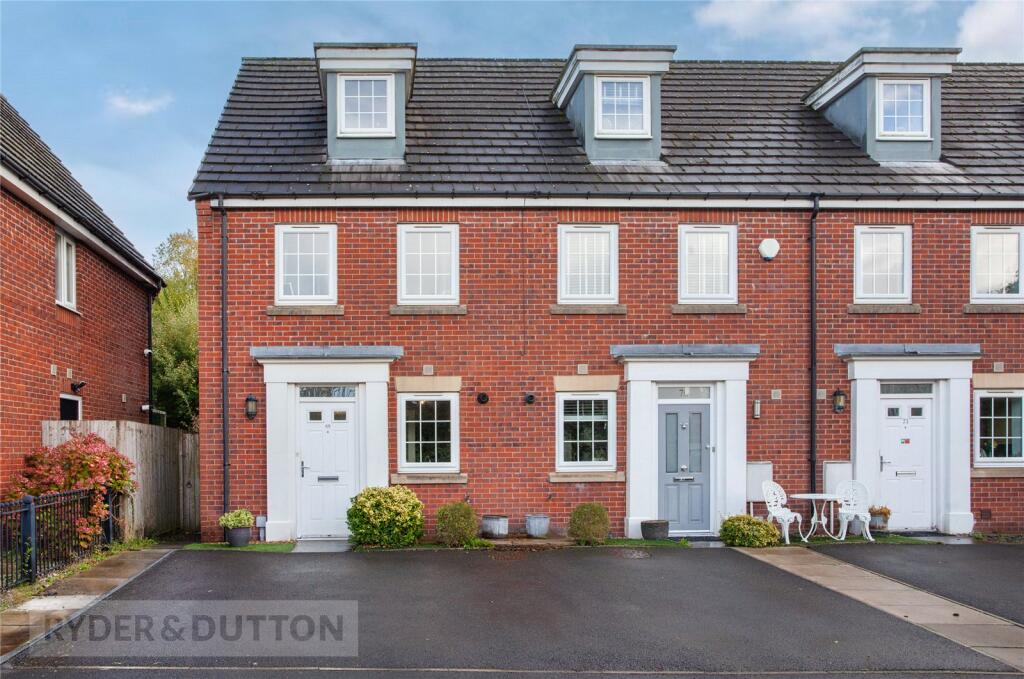 4-bed terraced on The Fairways, Royton, Oldham, Greater Manchester, OL2, £290,000