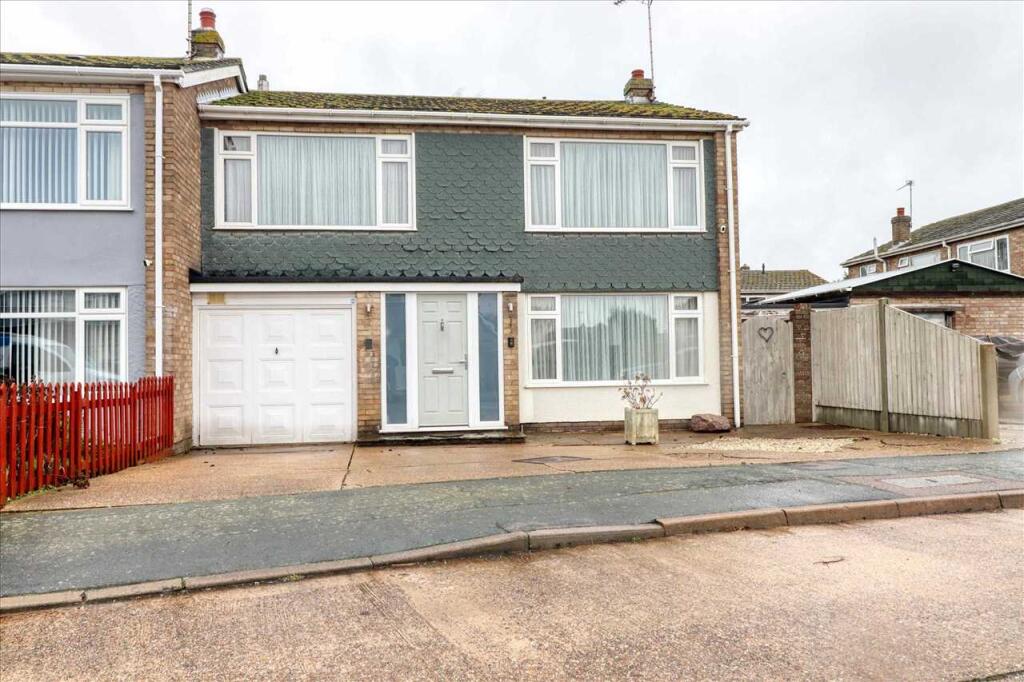 4-bed semi-detached on Ash Close, Clacton on Sea, £250,000