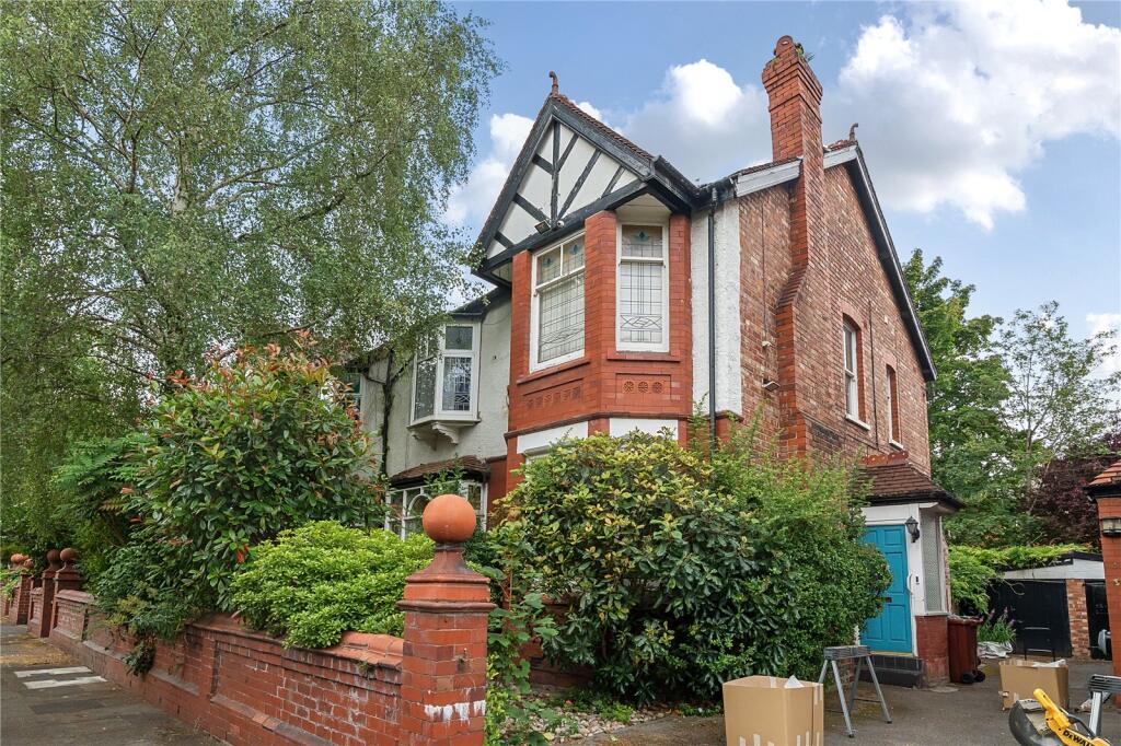 4-bed semi-detached on Redclyffe Road, Manchester, Greater Manchester, £750,000