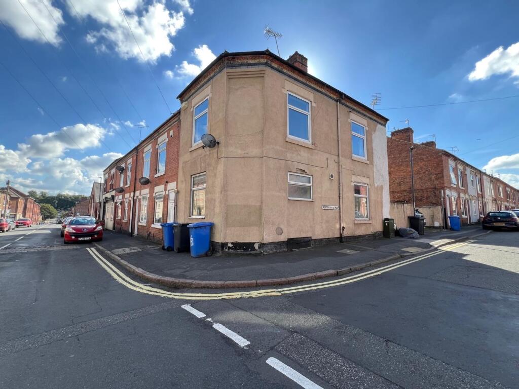 2-bed terraced on 1A & 1B, Westbury Street, Derby, Derby City, £130,000