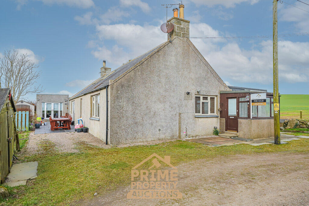 2-bed semi-detached on 4 Mossneuk Cottages, Ellon, AB41 8ED, £125,000