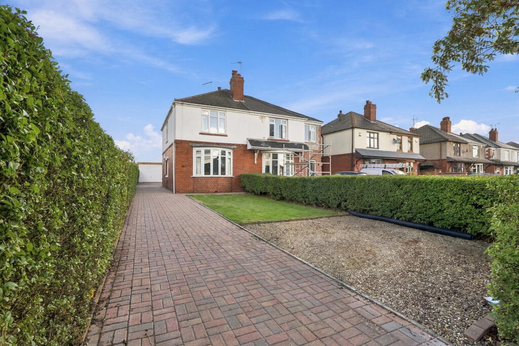 3-bed semi-detached on Braithwell Road, Rotherham, S65, £230,000