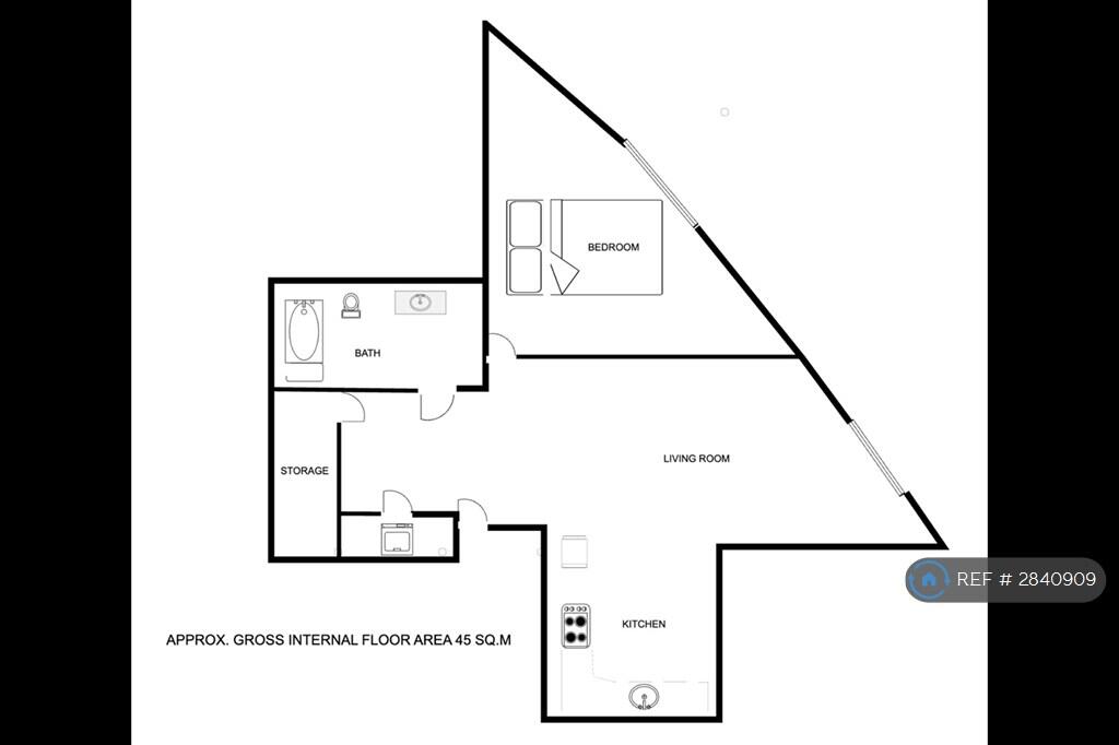 1 bedroom flat for rent