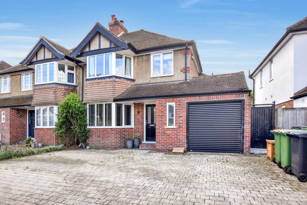 3-bed semi-detached on Craddocks Avenue, Ashtead, KT21, £825,000