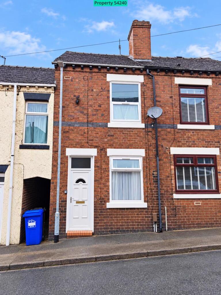2-bed terraced on Heath Street, Chesterton, Newcastle, ST5, £99,086