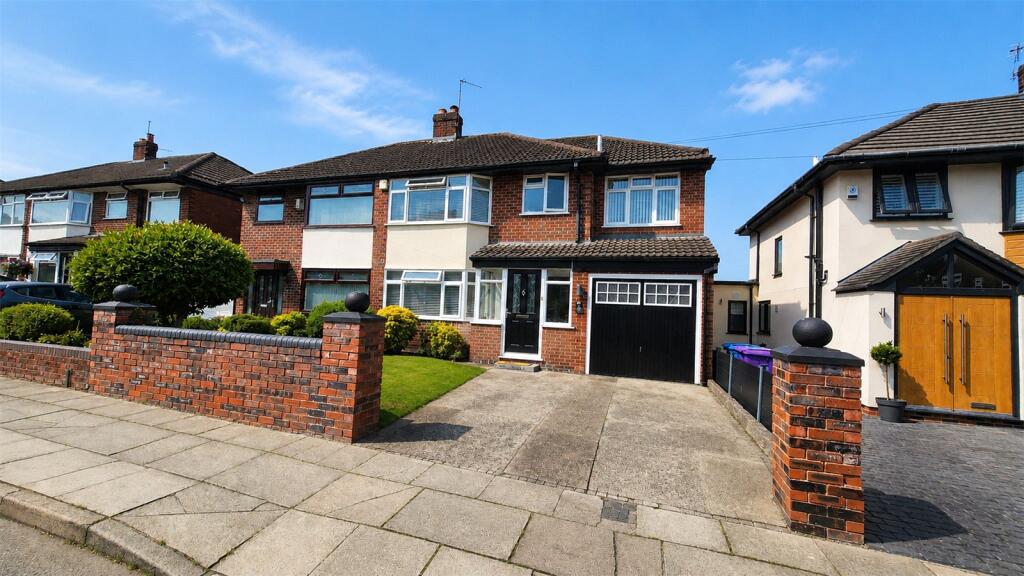 4-bed semi-detached on Rosefield Road, Liverpool, Merseyside, L25, £400,000