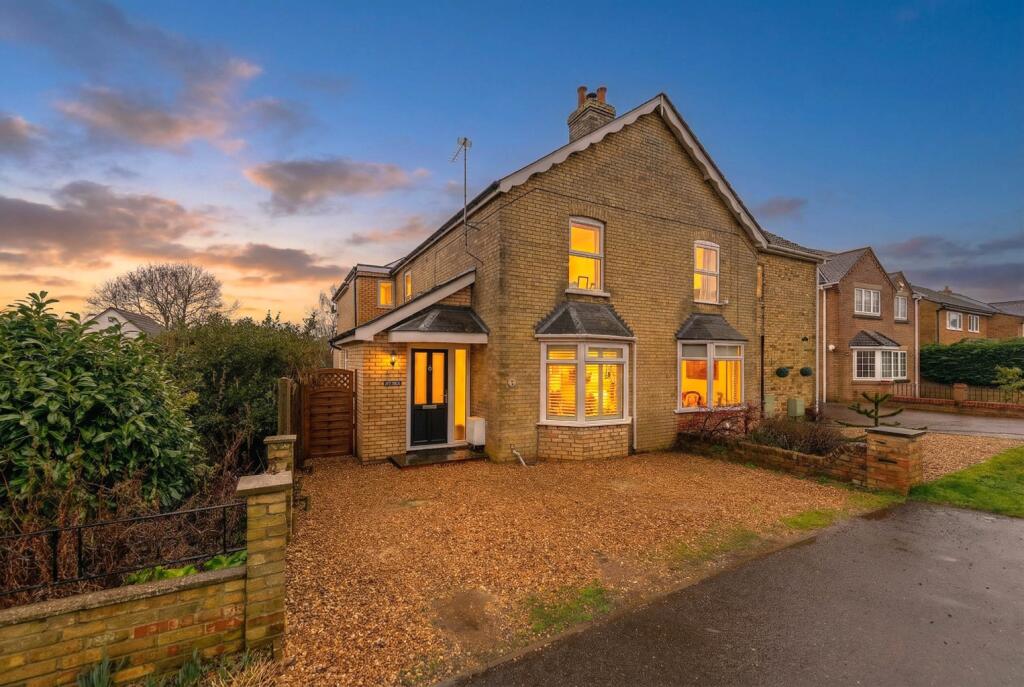 4-bed semi-detached on Seofon, Earith Road, Colne, Huntingdon, Cambridgeshire, PE28 3NL, £375,000