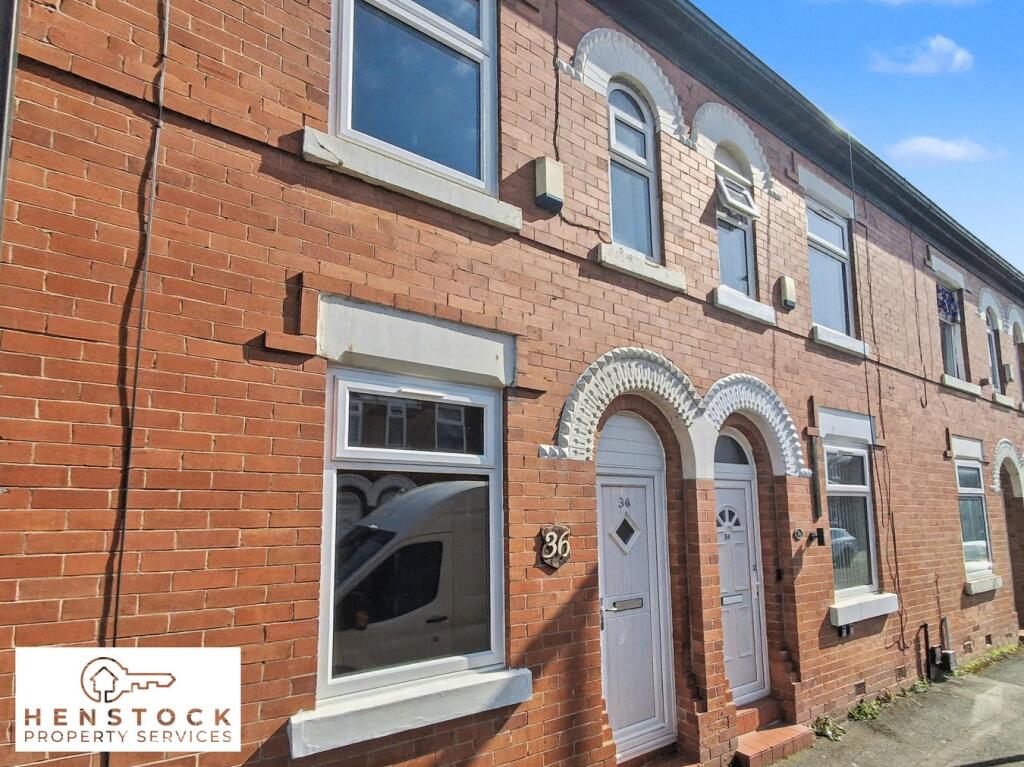 2-bed terraced on Beeston Street, Manchester, M9, £155,000