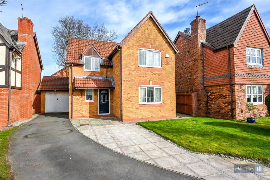 4-bed detached on Balmoral Way, Prescot, Merseyside, L34, £355,000