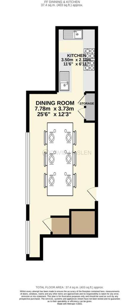 Studio flat for rent