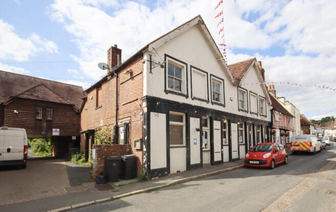 The Royal Oak Site with Garden and car park, incr