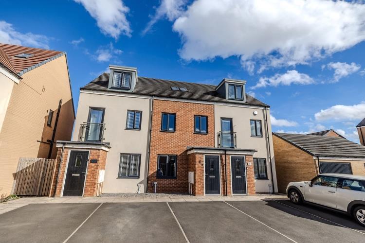 Main image of property: 4 Orangetip Gardens, Newcastle Great Park, Newcastle upon Tyne