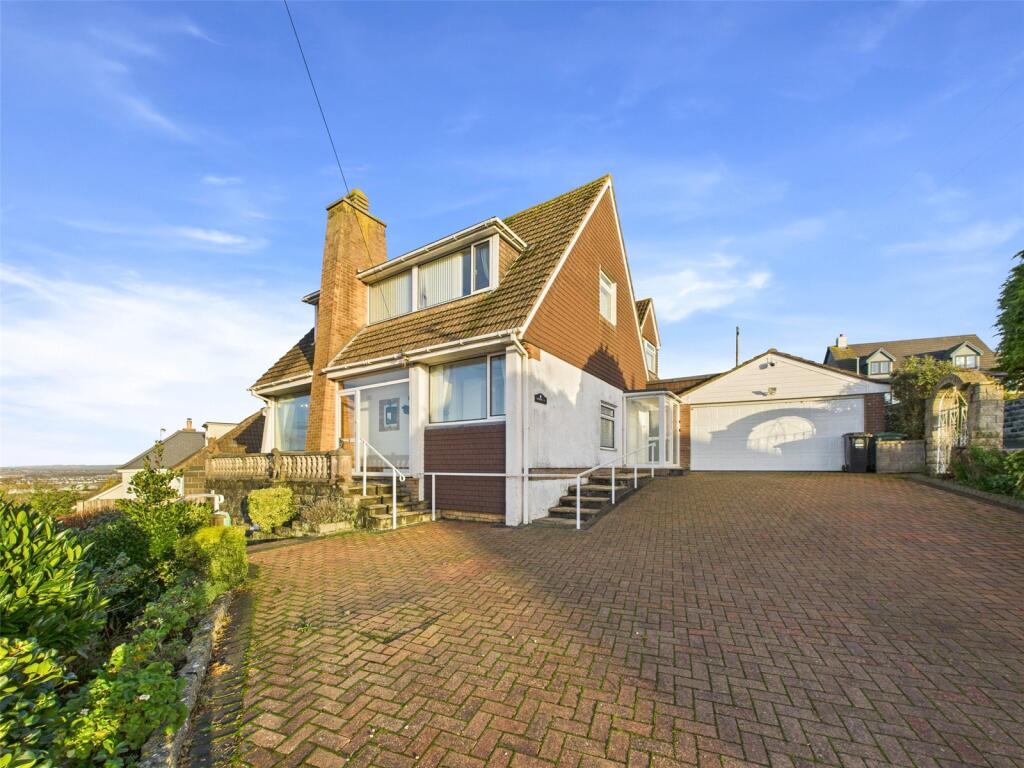 3-bed detached on Wentwood Drive, Bleadon Hill, Weston-super-Mare, North Somerset, BS24, £495,000