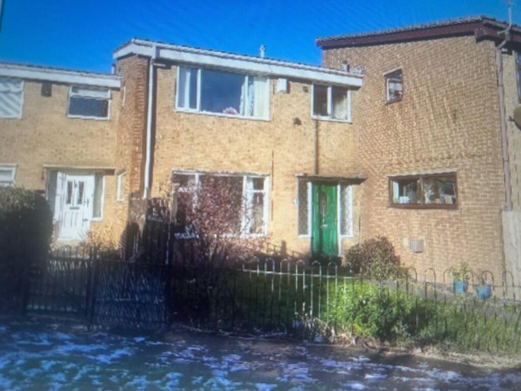 2-bed terraced on Merriman Green, Hartlepool, TS24, £85,000